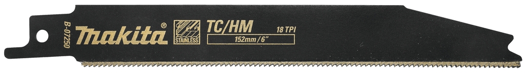 Lamă de ferăstrău sabie Makita Accessories B-07250, oțel inoxidabil 128 S922EHM, 2 bucăți