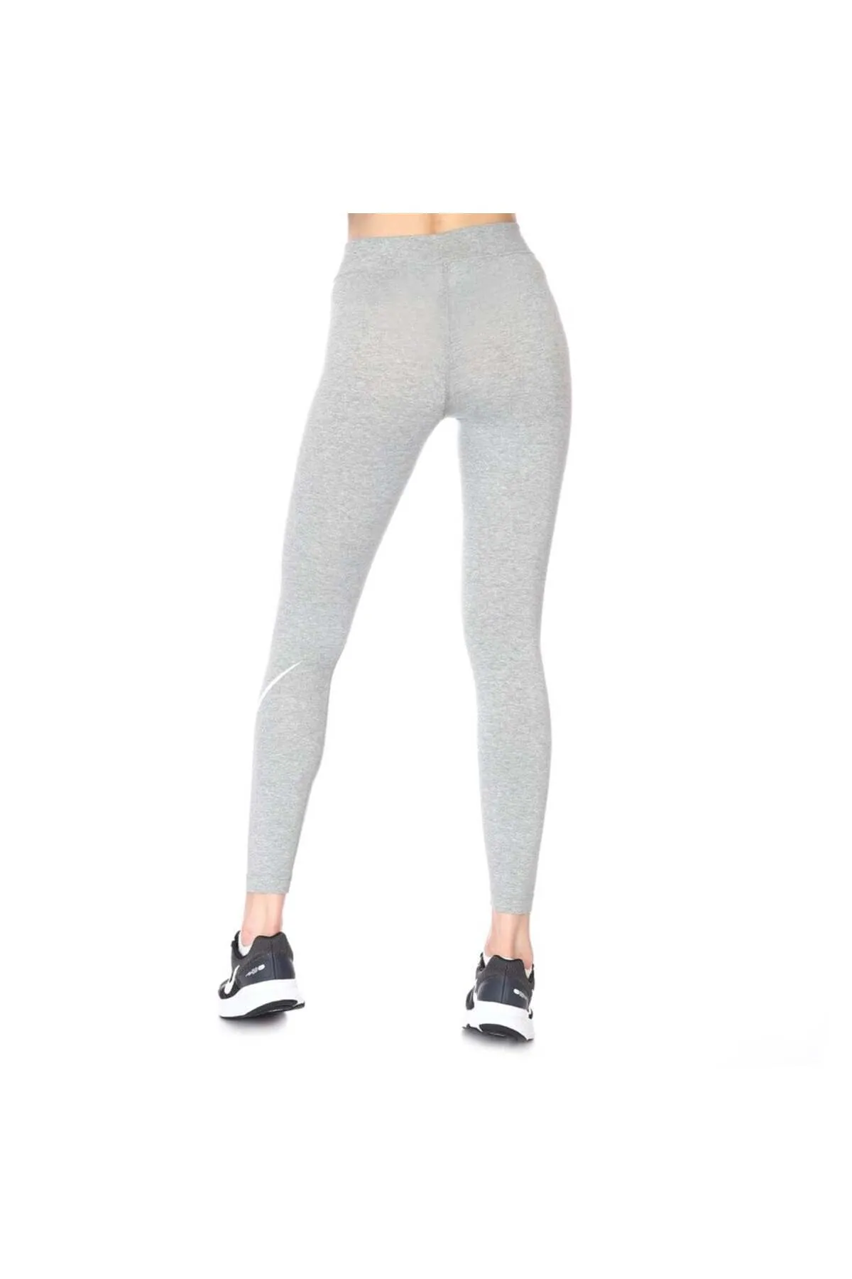 Nike  Sport-Leggings - Grau - Mittlerer Bund