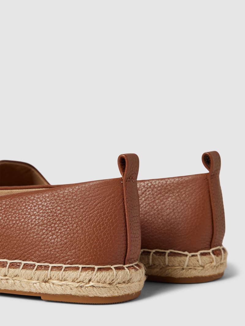 Espadrilles mit Label-Details Modell 'CAMERYN' in camel