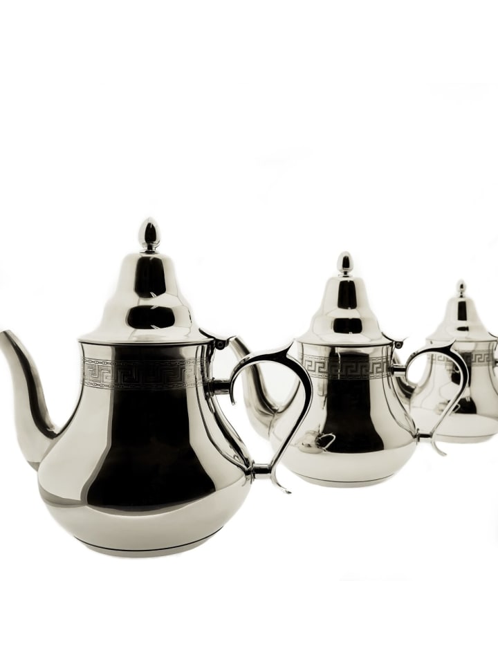COFI 1453 Edelstahl Teekanne Induktionsherd  2L-1,5L-1L in Silber günstig kaufen