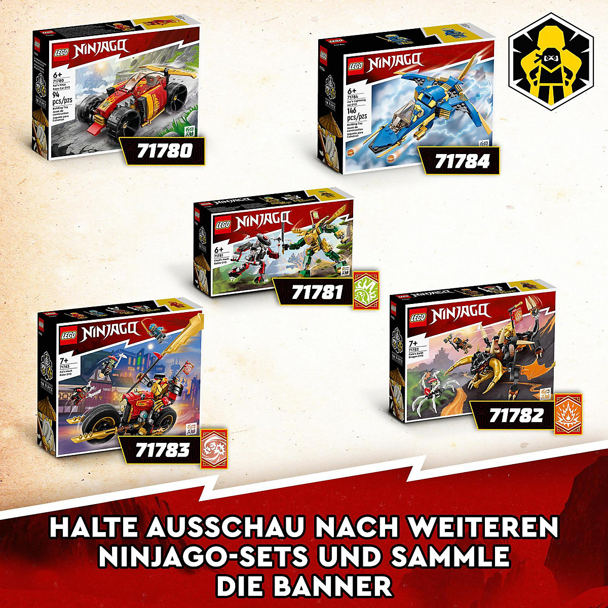 LEGO® Ninjago 71783 Kais Mech-Bike EVO