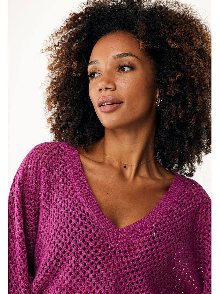 Mexx Pullover in Lila günstig kaufen