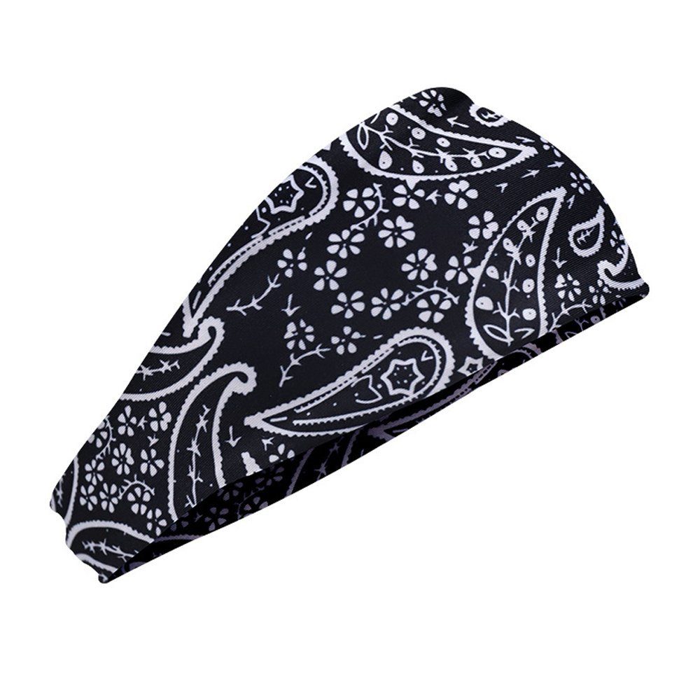 aikidio Schweißband Haarbänder, Damen Sommer Boho Stirnbänd Elastisch Breit Haarreife