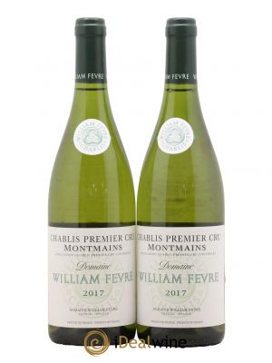 Chablis 1er Cru Montmains William Fèvre (Domaine)  2017 - Lot de 2 Bouteilles