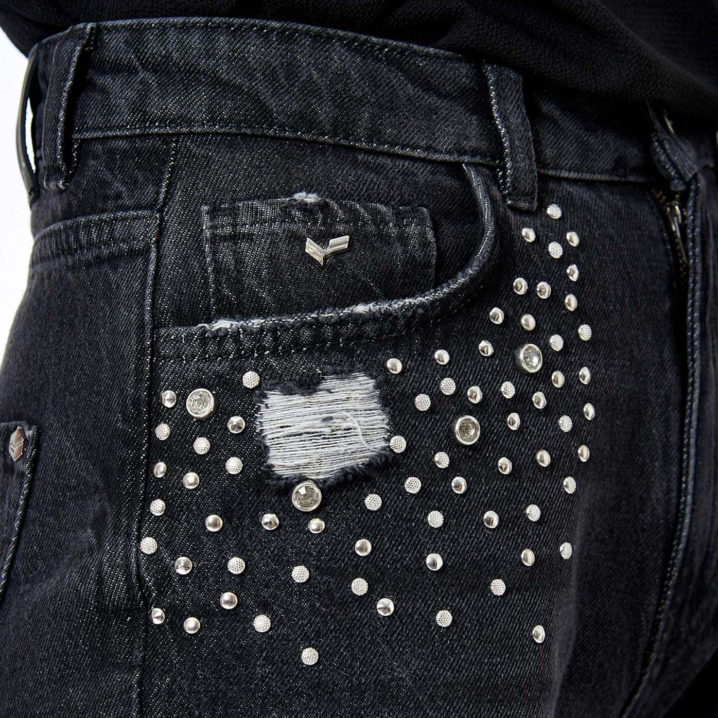 VENUM  Jean fantaisie mom Femme