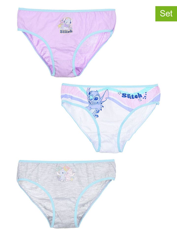 Lilo & Stitch 3er-Set: Slips 