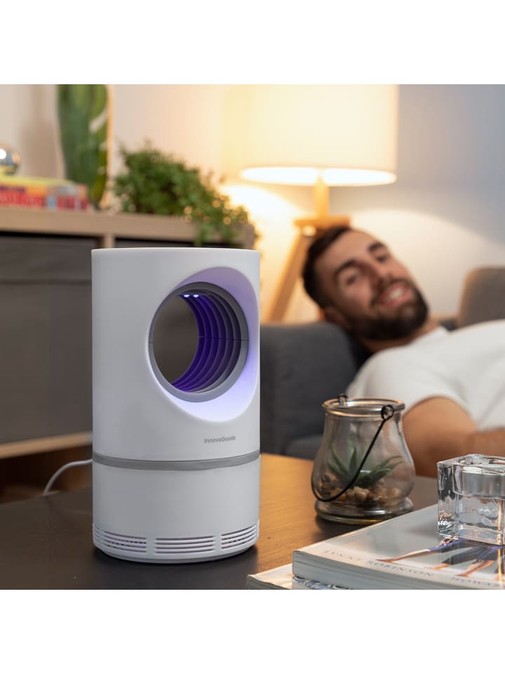 InnovaGoods Anti-Mücken-Sauglampe in Weiß günstig kaufen onesize