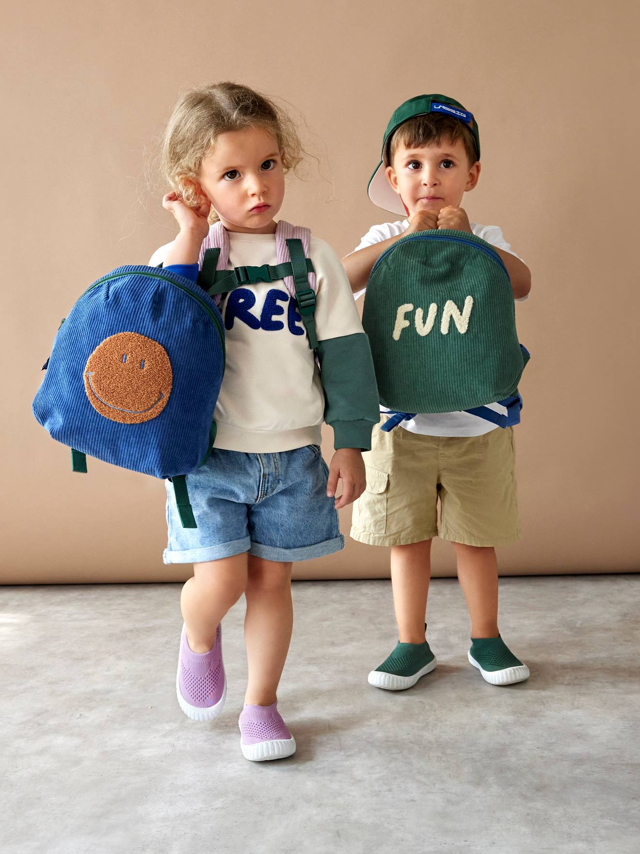 Lässig Kleinkinder Rucksack Tiny Little Gang LÄSSIG - grün