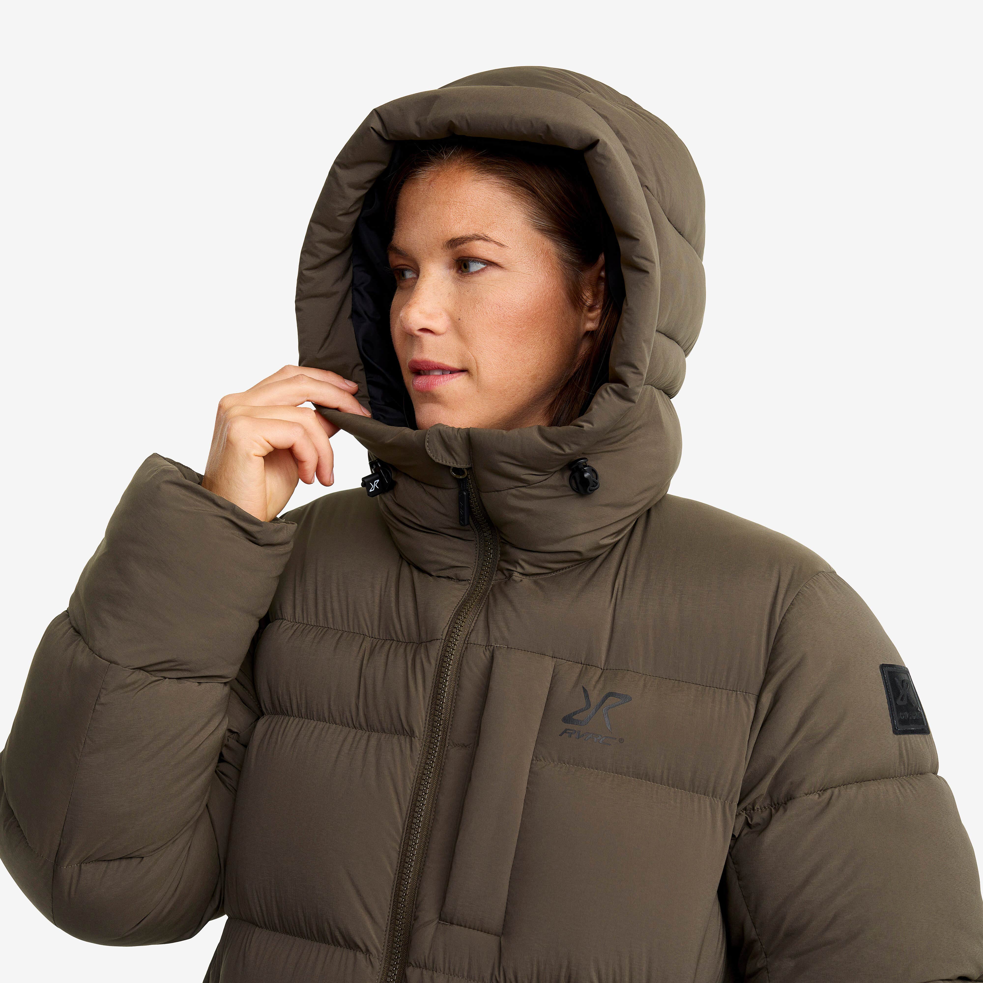 Flexpedition Down Parka Femme Mud