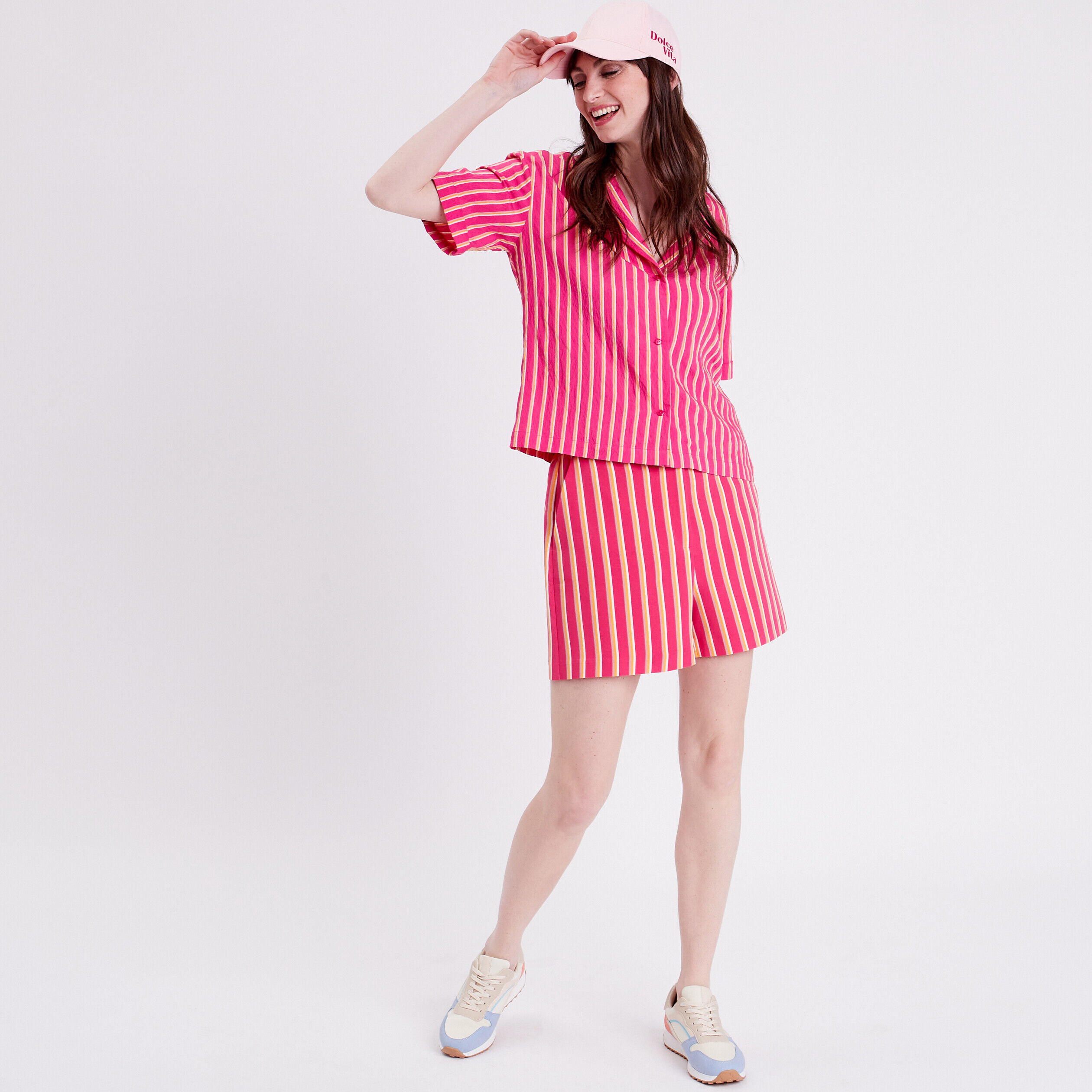Short city droit rose fushia femme | Cache Cache
