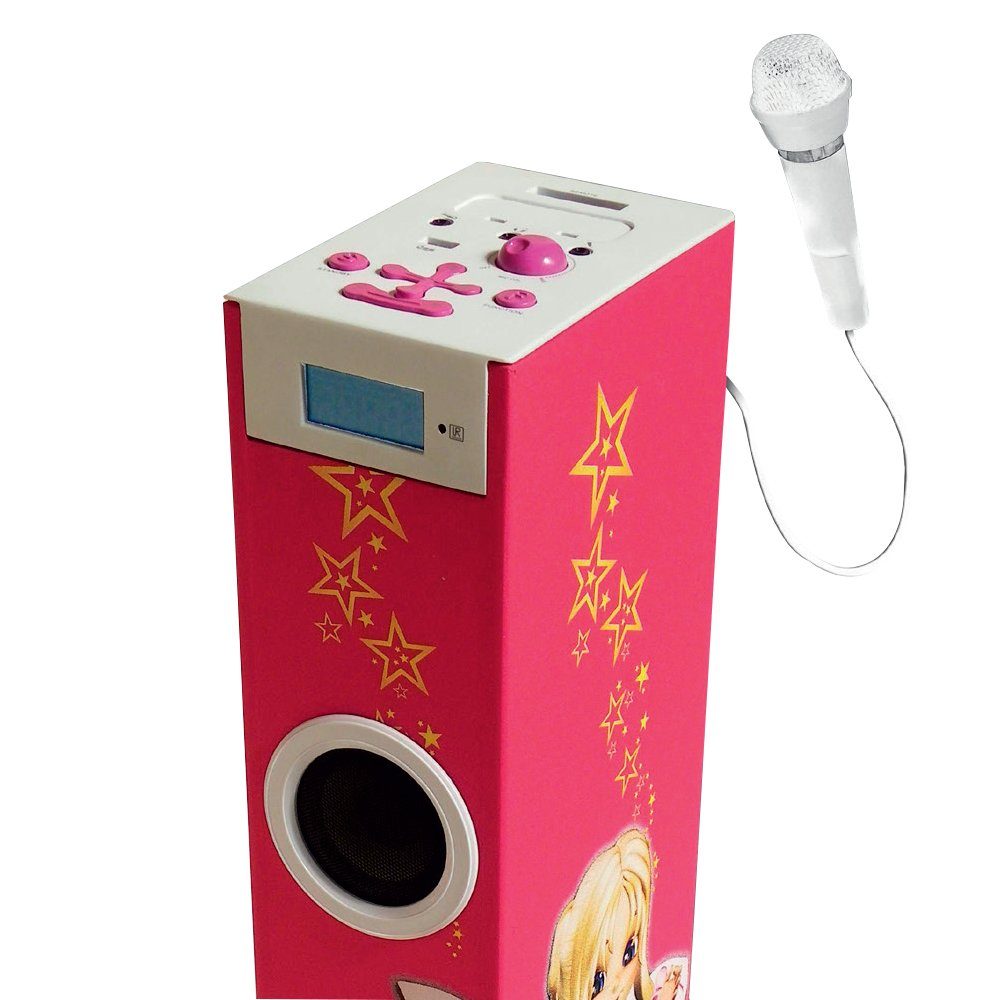 BigBen Stereoanlage (Turmlautsprecher Musikturm Feen Motiv USB Radio Sound Tower)