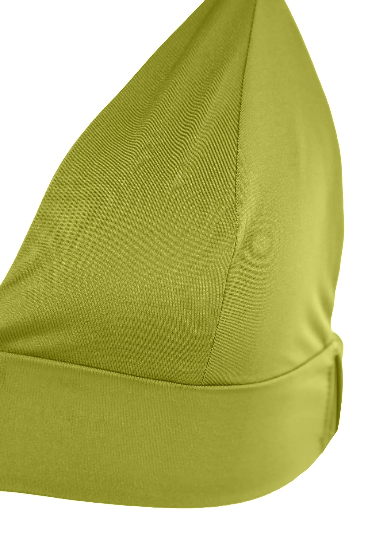 Trendyol Collection  Ölgrünes Crop-gefüttertes Strick-Bustier TPRSS22BS00005