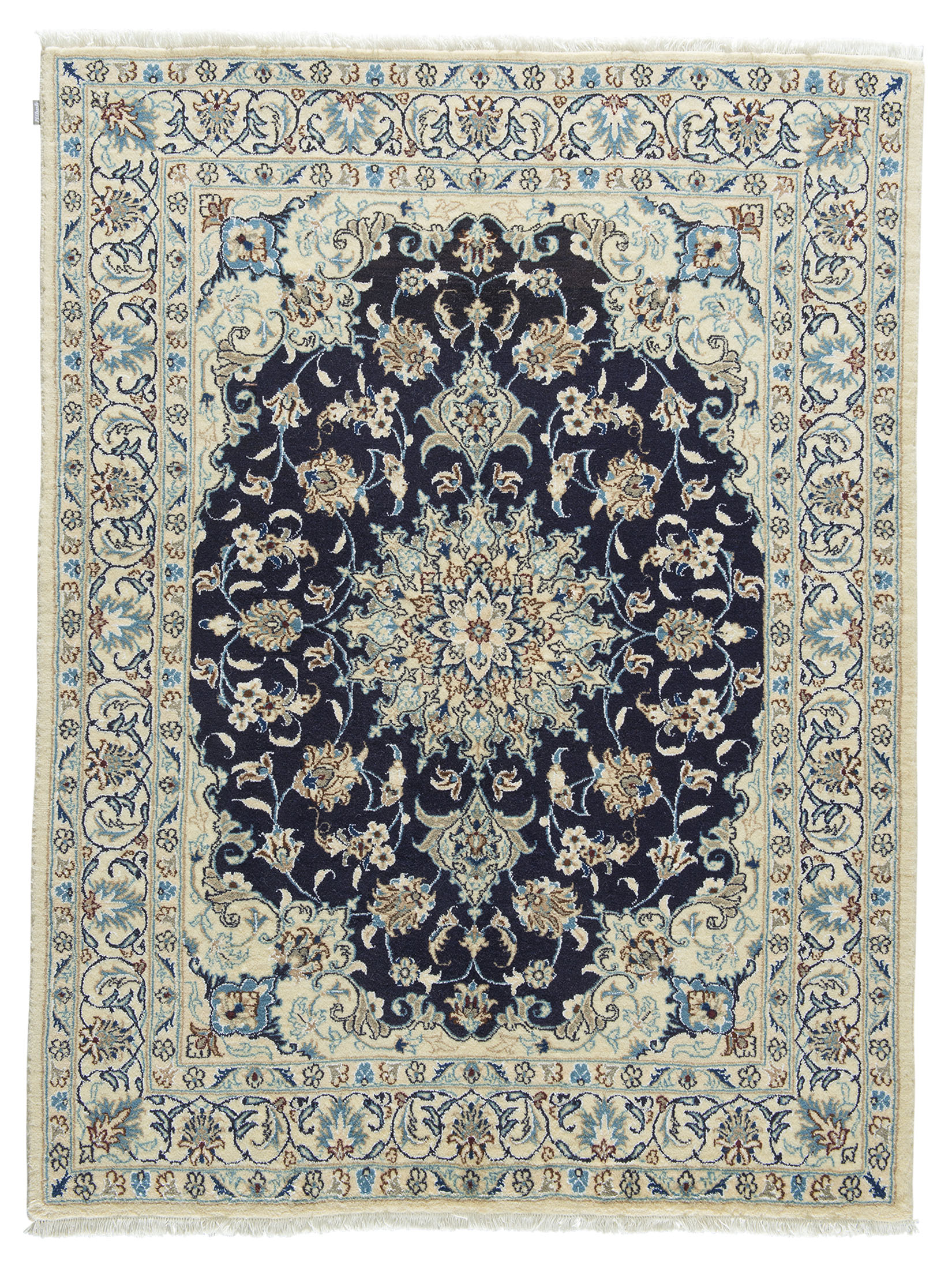 Kaschmar Nain 12 Lah ca. 145 x 190 cm, Unikat / Einzelstück