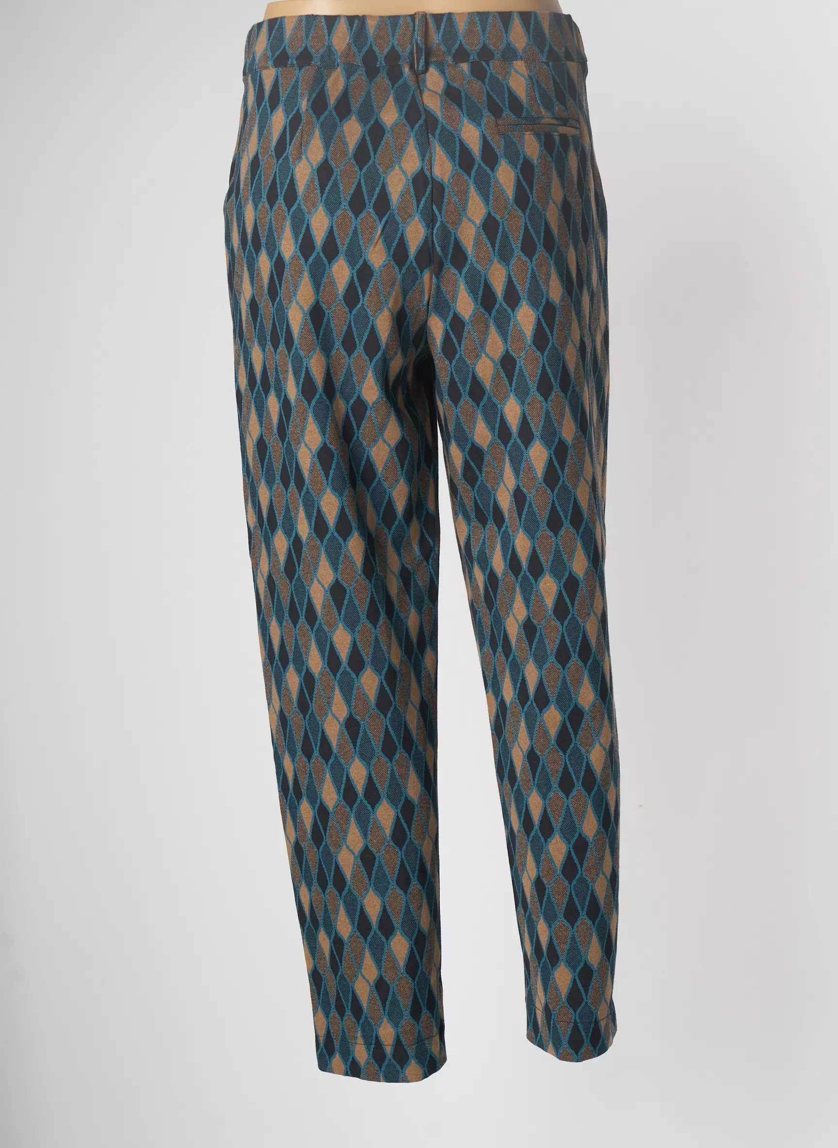 Angela Davis Pantalons Chino Femme couleur bleu