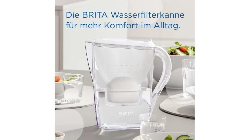 BRITA Wasserfilter Marella weiß inkl. 3 MX PRO