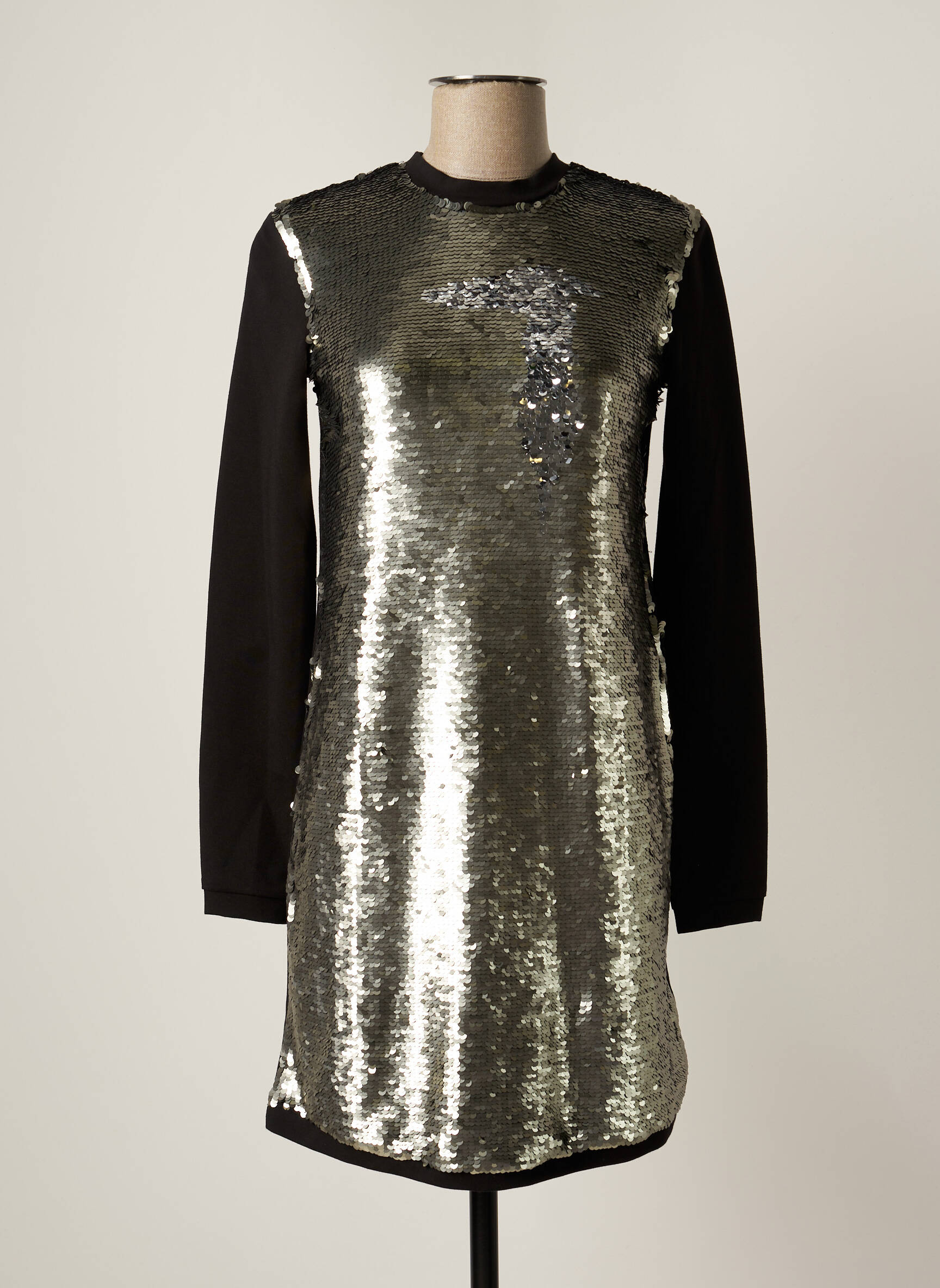 Trussardi Jeans Robes Mi Longues Fille couleur noir