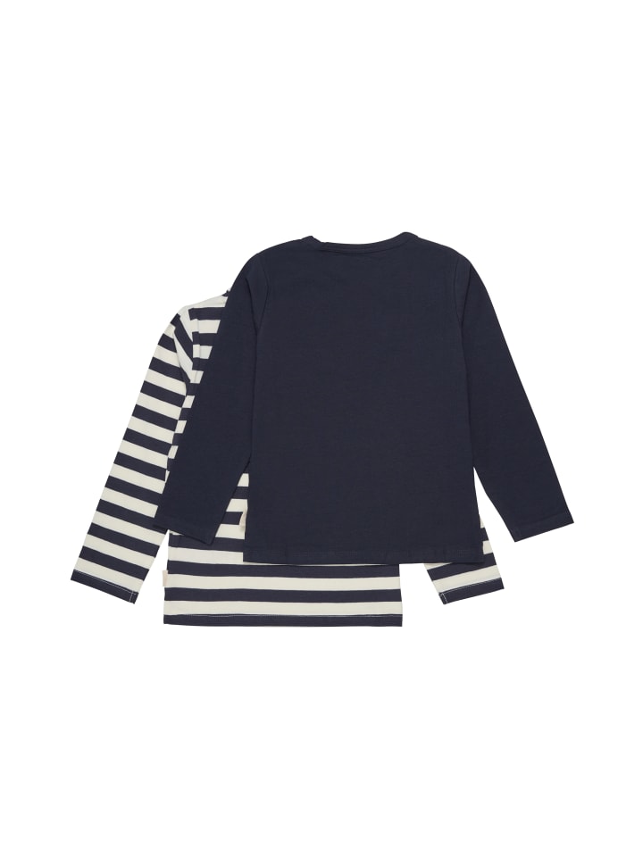 Minymo Langarmshirt ENFANT - ENT-Shirt LS - 230340 3934 Langarmshirt mit Print in Weiss günstig kaufen