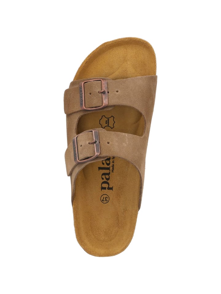 palado Pantoletten in hellbraun günstig kaufen