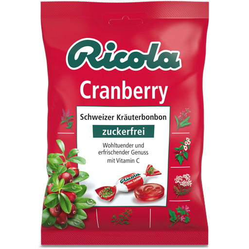 RICOLA o.Z.Beutel Cranberry Bonbons  75 g  Bonbons