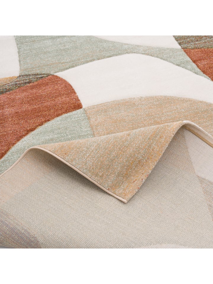 Pergamon Designer Teppich Maui Modern in bunt günstig kaufen