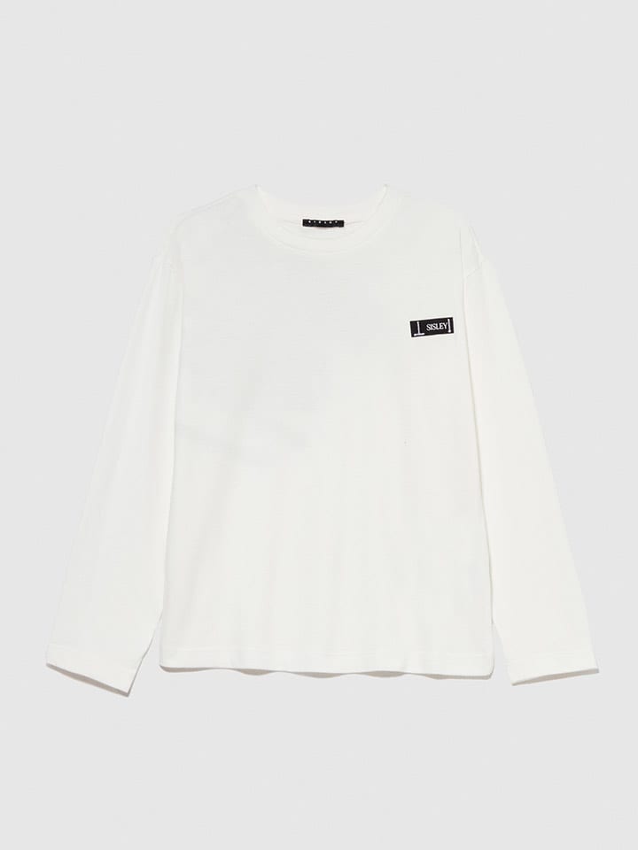 Sisley Longsleeve in Creme günstig kaufen