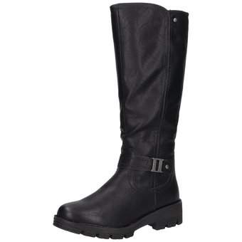 Relife Langschaftstiefel in schwarz