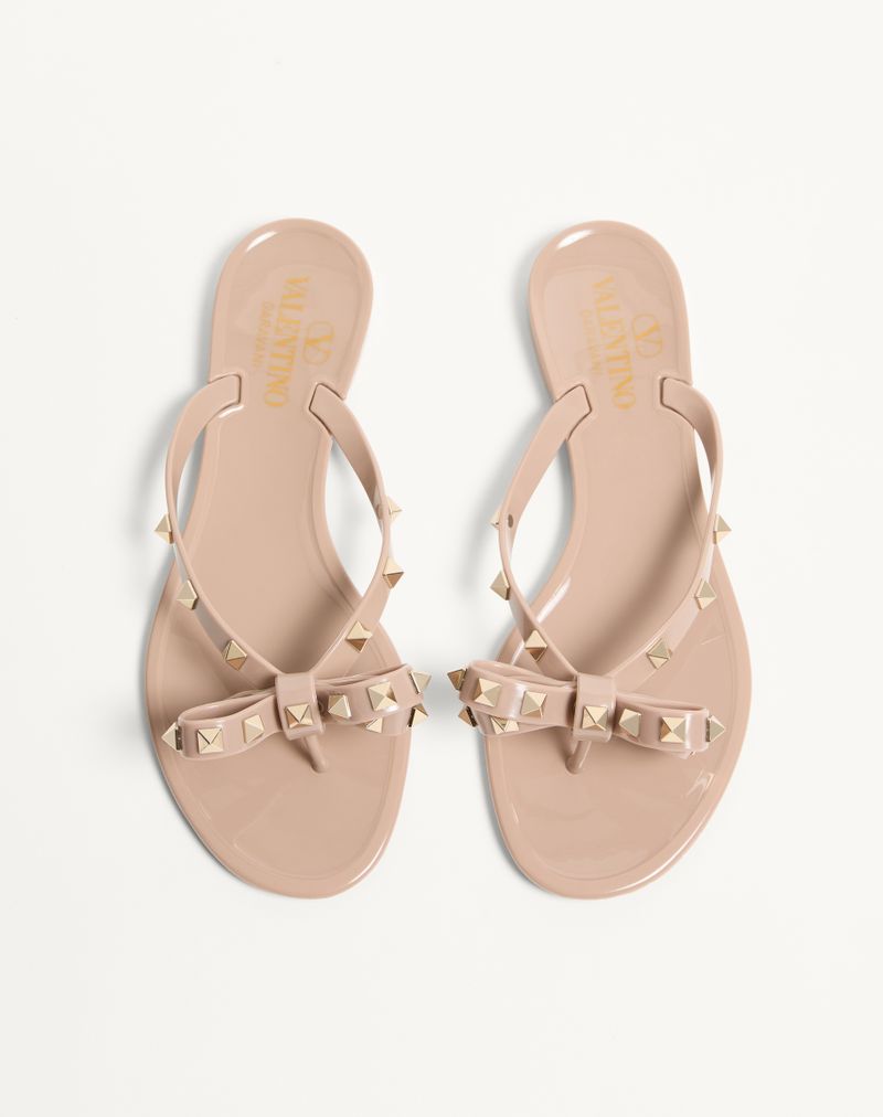 Chinelo de borracha Rockstud