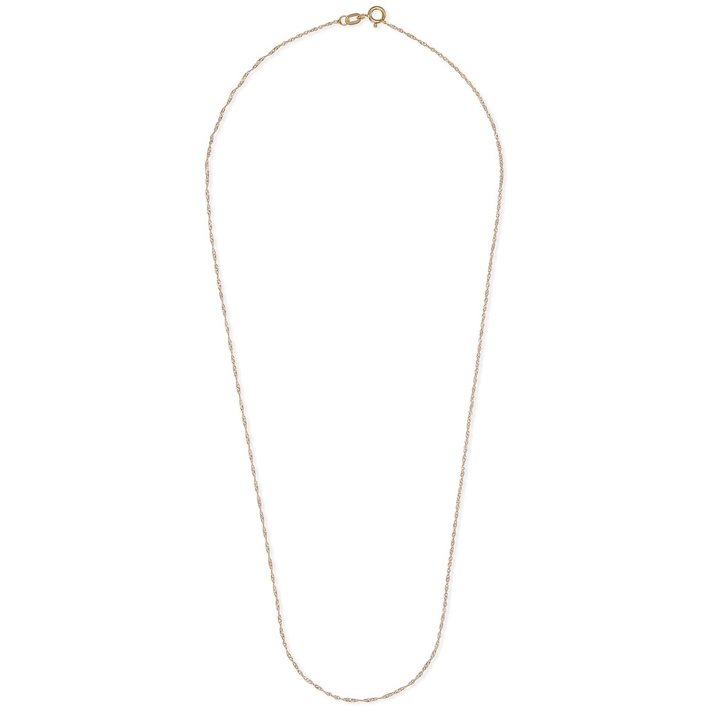 FAVS Chaînette 585 Or jaune collier