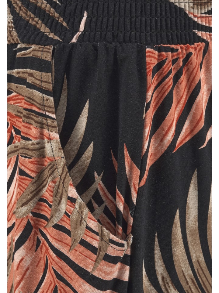LASCANA Strandhose in braun-orange günstig kaufen