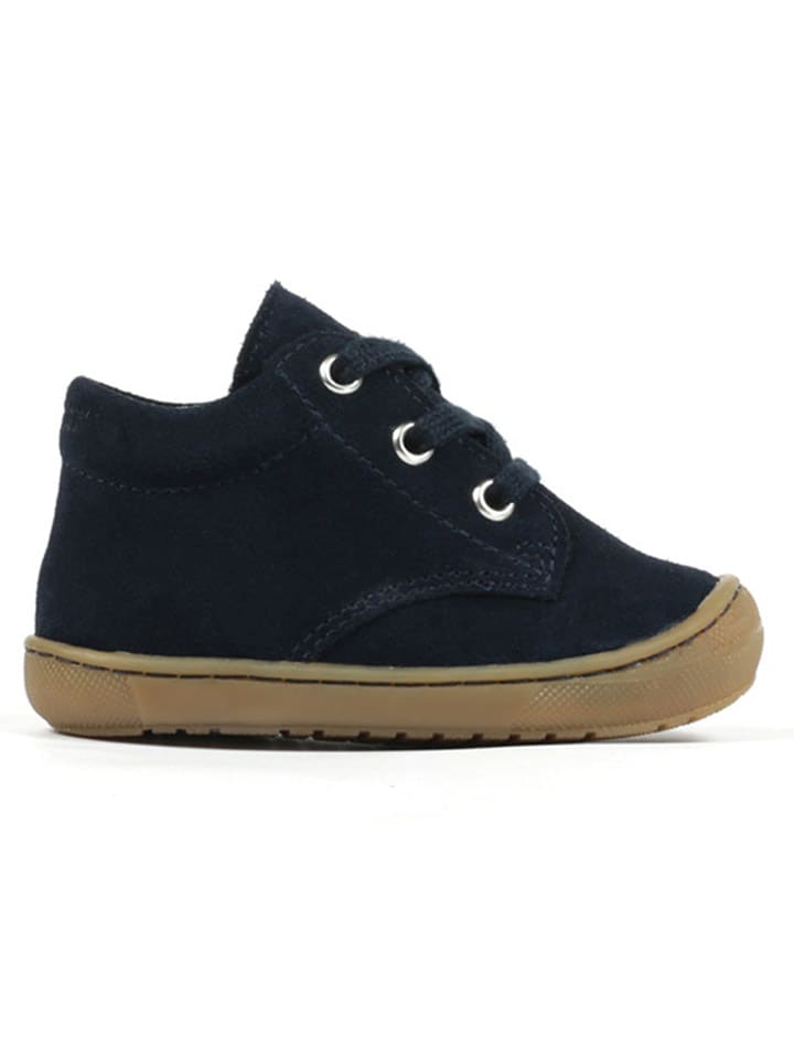 Richter Shoes Leder-Lauflernschuhe in Dunkelblau günstig kaufen