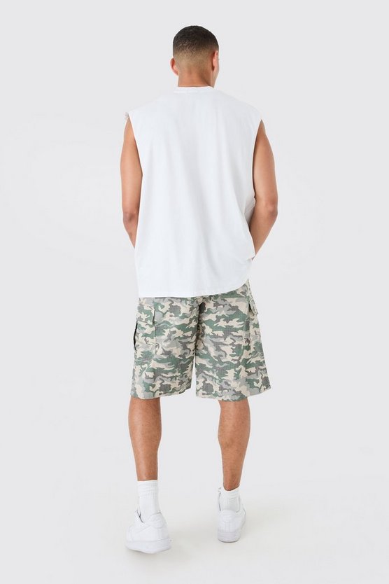 Tanktop mit tiefem Armausschnitt