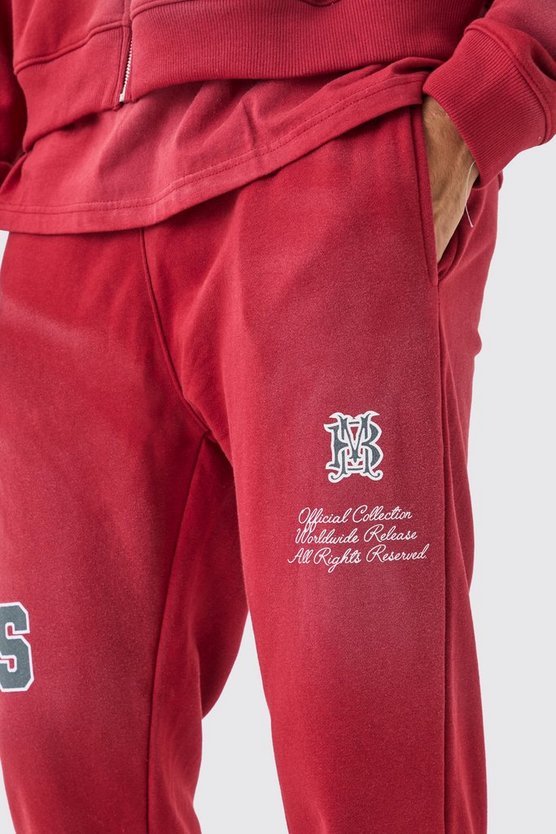 Jogginghose mit Seitenschlitz
