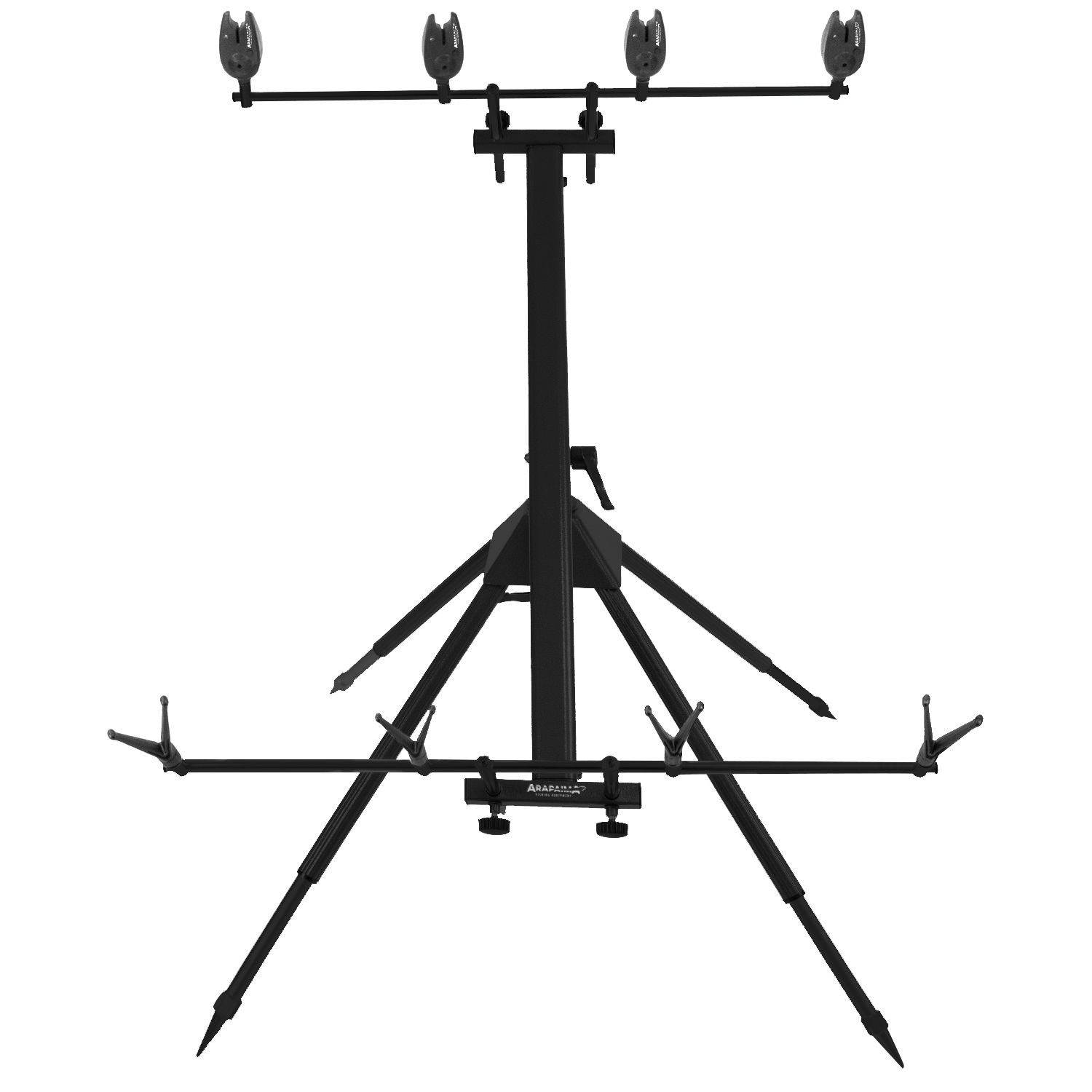 Arapaima Fishing Equipment Allround Bissanzeiger Set Rod Pod