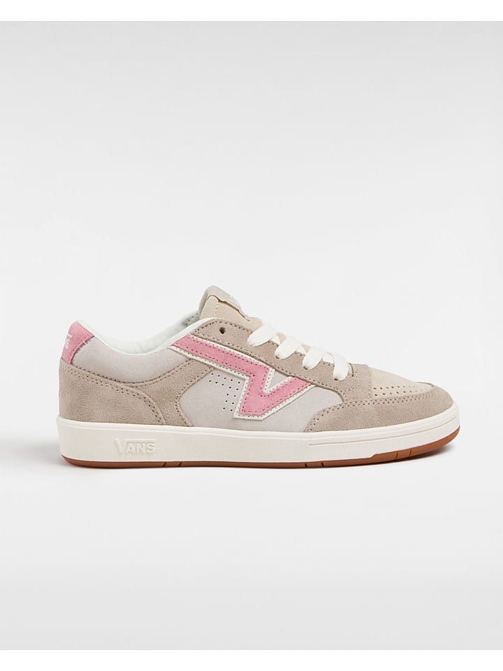 Vans Leder-Sneakers in Beige günstig kaufen