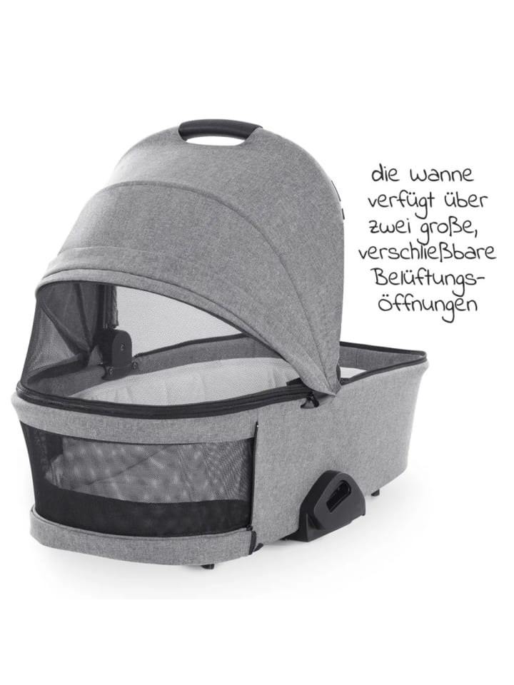 Hauck 4in1 Kinderwagen-Set Vision X Trio Set - inkl. i-Size in grau,silber günstig kaufen onesize