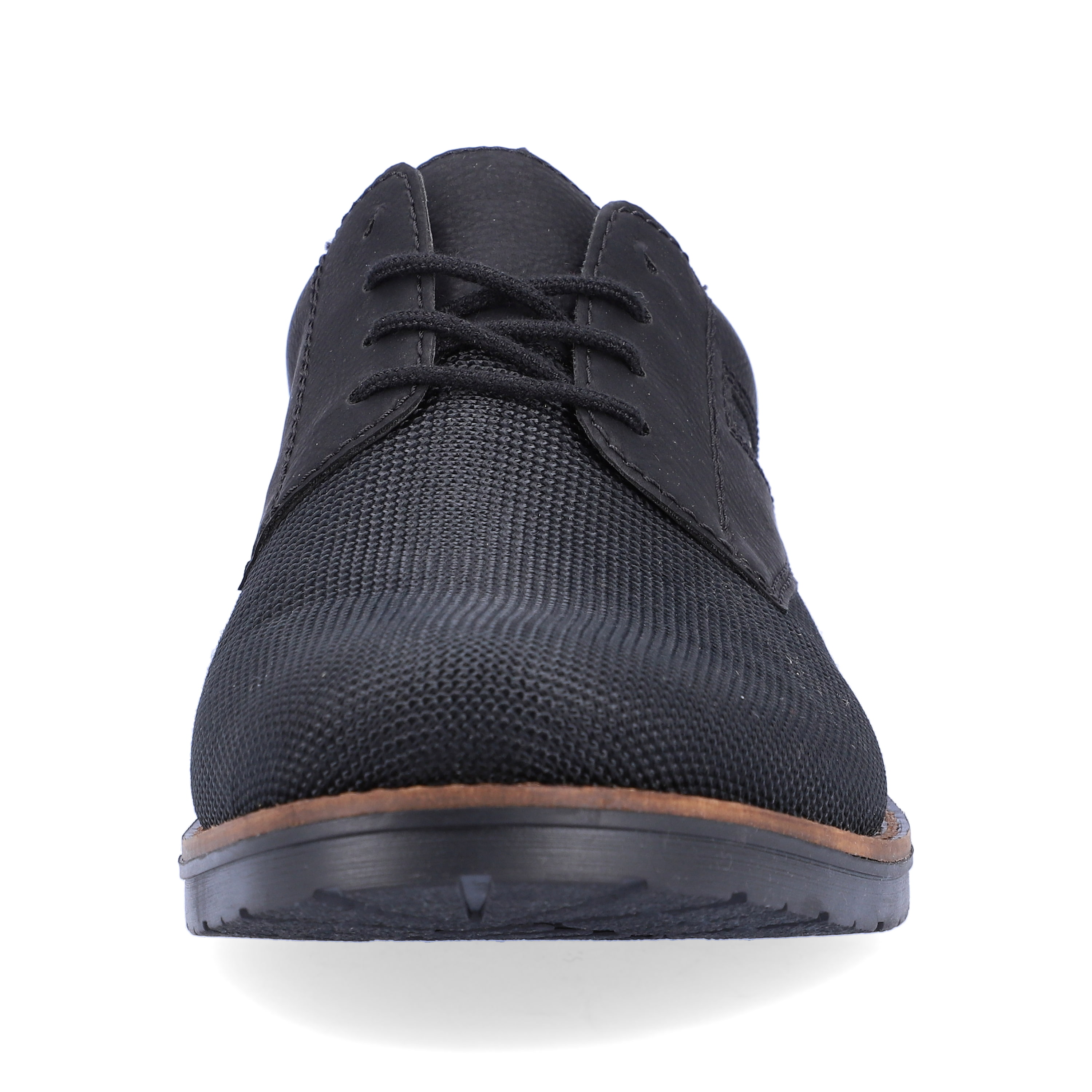 Rieker Herren Schnürschuhe graphitschwarz