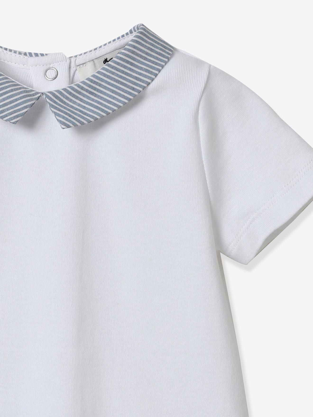Cyrillus Baby T-Shirt CYRILLUS, Bio-Baumwolle - weiß