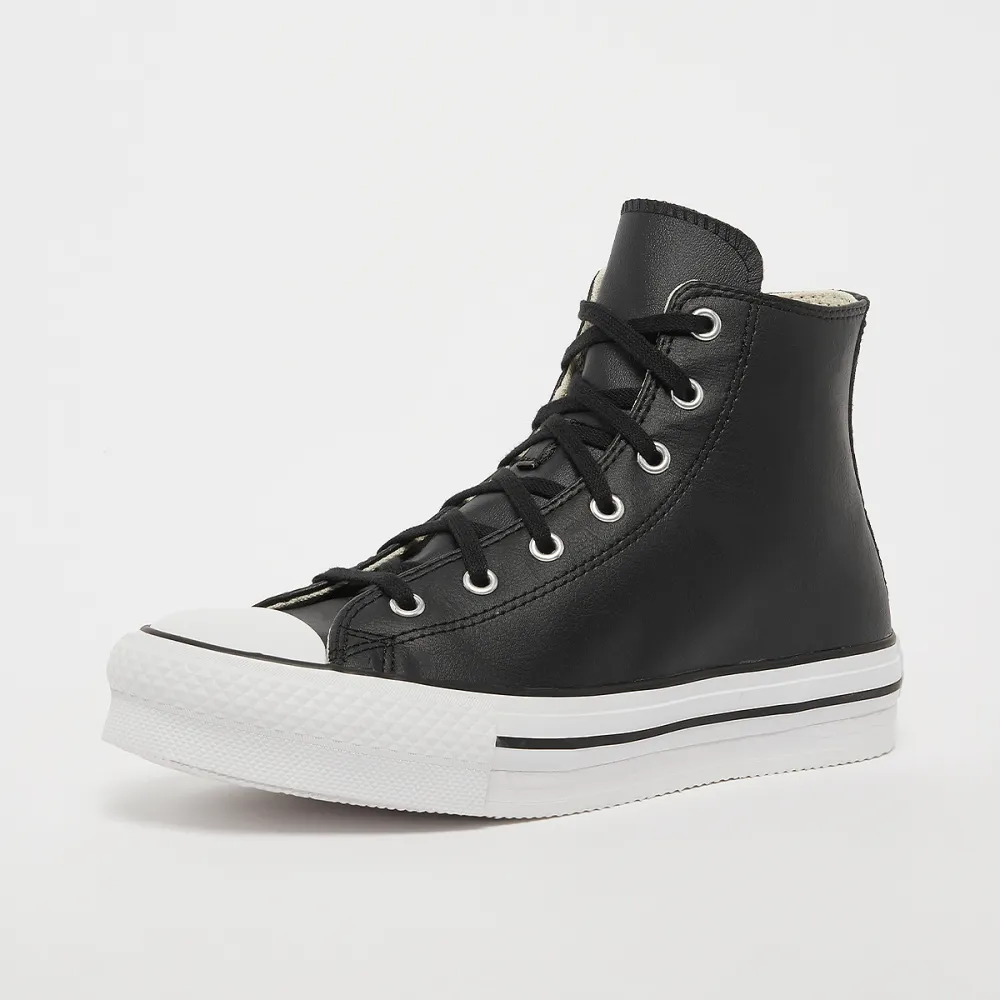 Converse Chuck Taylor All Star Lift Leather Platform High A02485C / schwarz
