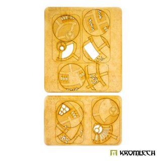 Caste Enclaves 50 mm Round Base Toppers (50mm) (5)