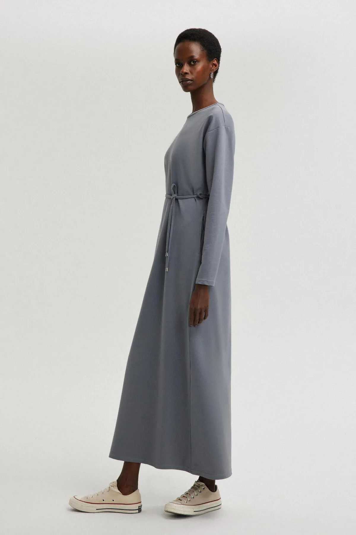 Touché Privé  Kleid - Grau - A-Linie