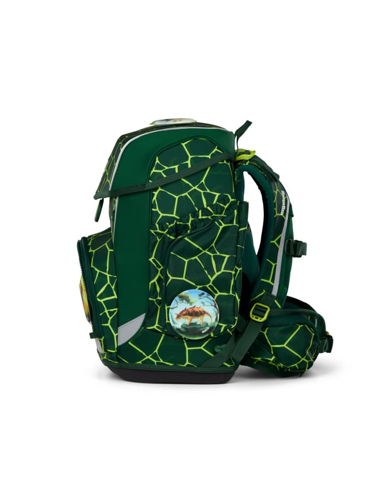 Ergobag Grundschulranzen-Set CUBO BärRex 5-tlg. in Grün günstig kaufen onesize