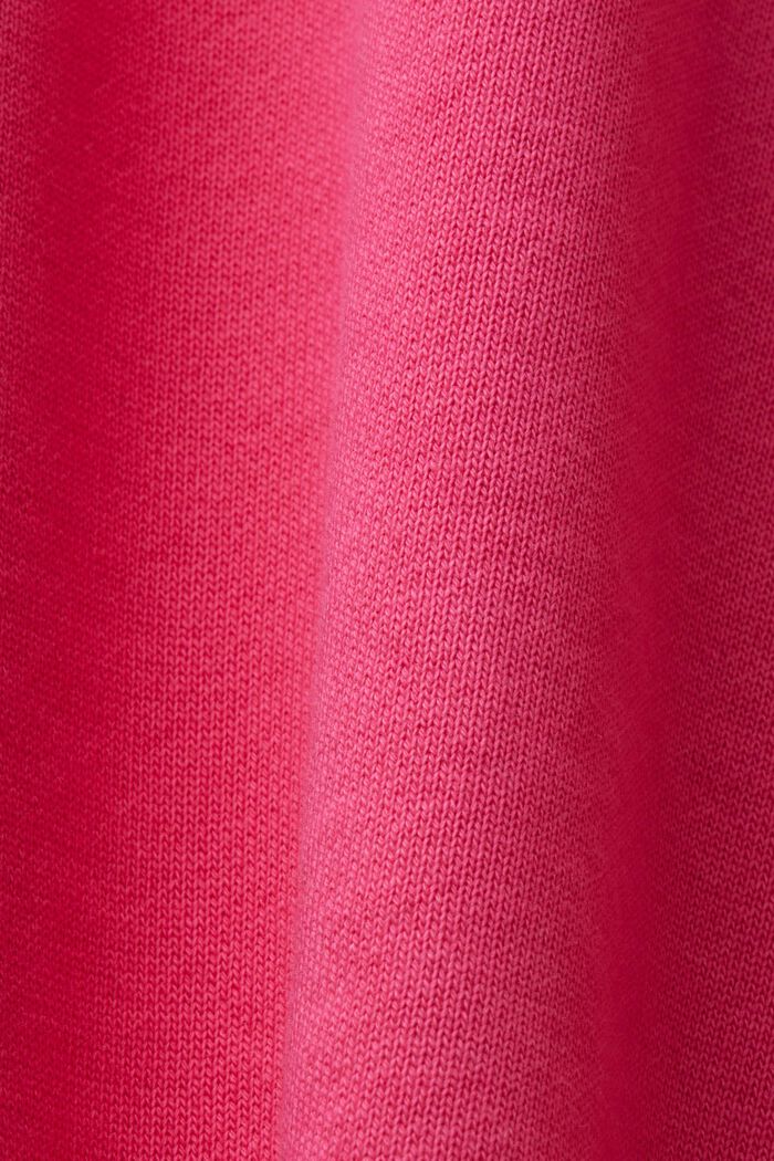 Rundhals-Sweatshirt mit Print, 100 % Baumwolle