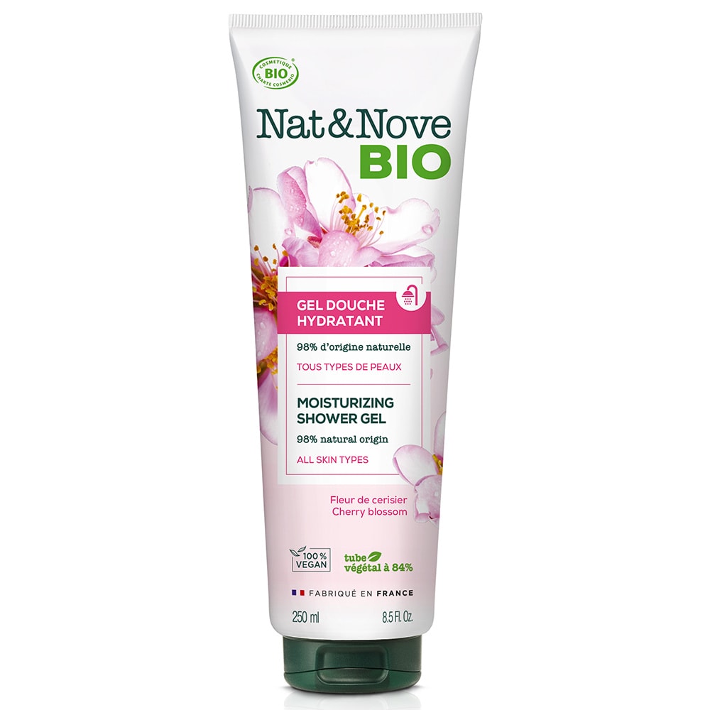 Nat & Nove Bio Gel Douche Hydratant certifié bio Gel Douche certifié bio / Tous types depeaux