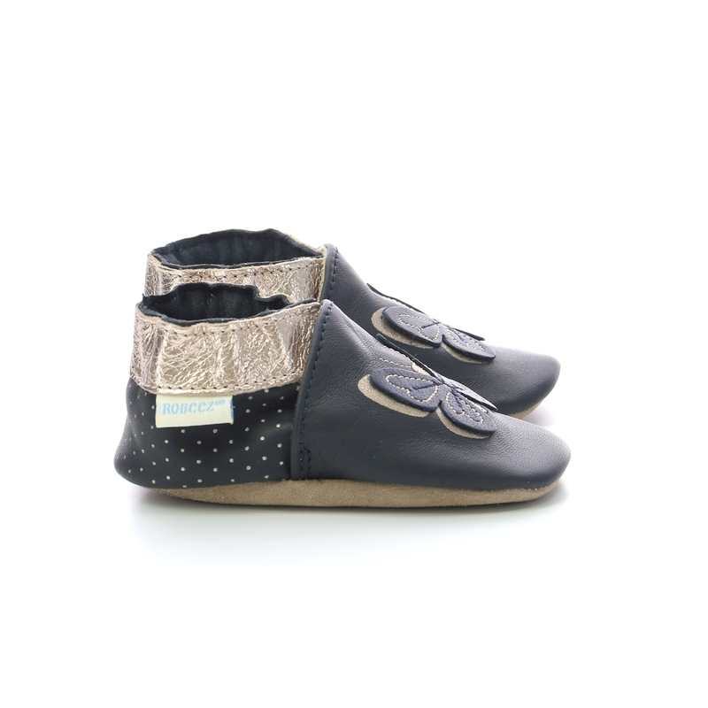 Chaussons cuir tannage vegetal Fly In The Wind