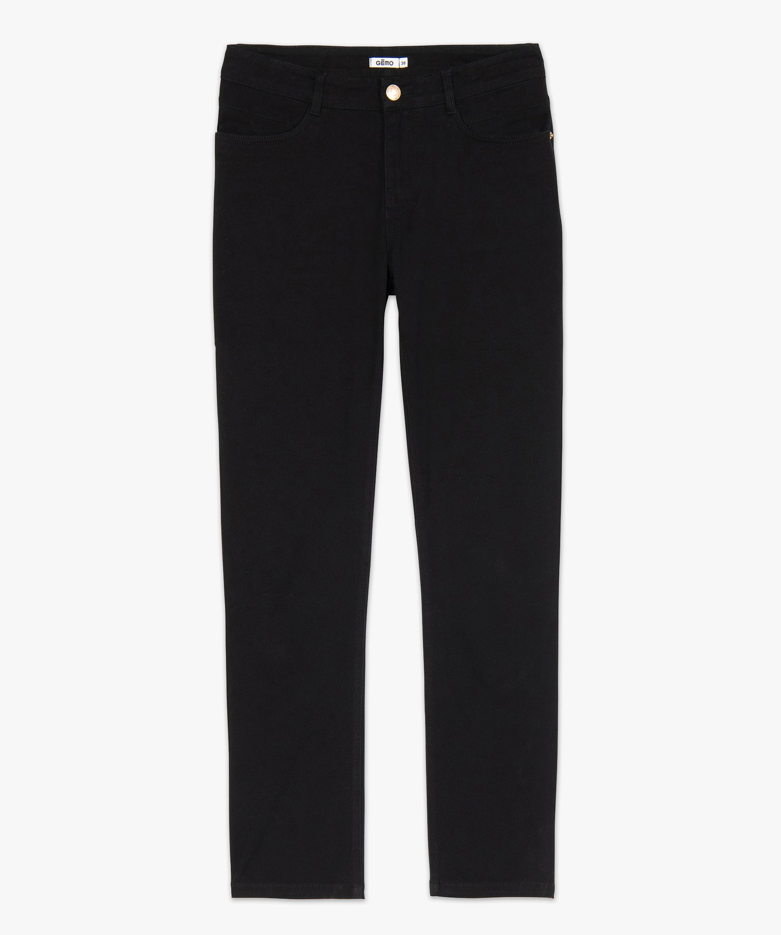 Jean femme coupe Regular - L26 noir | GEMO
