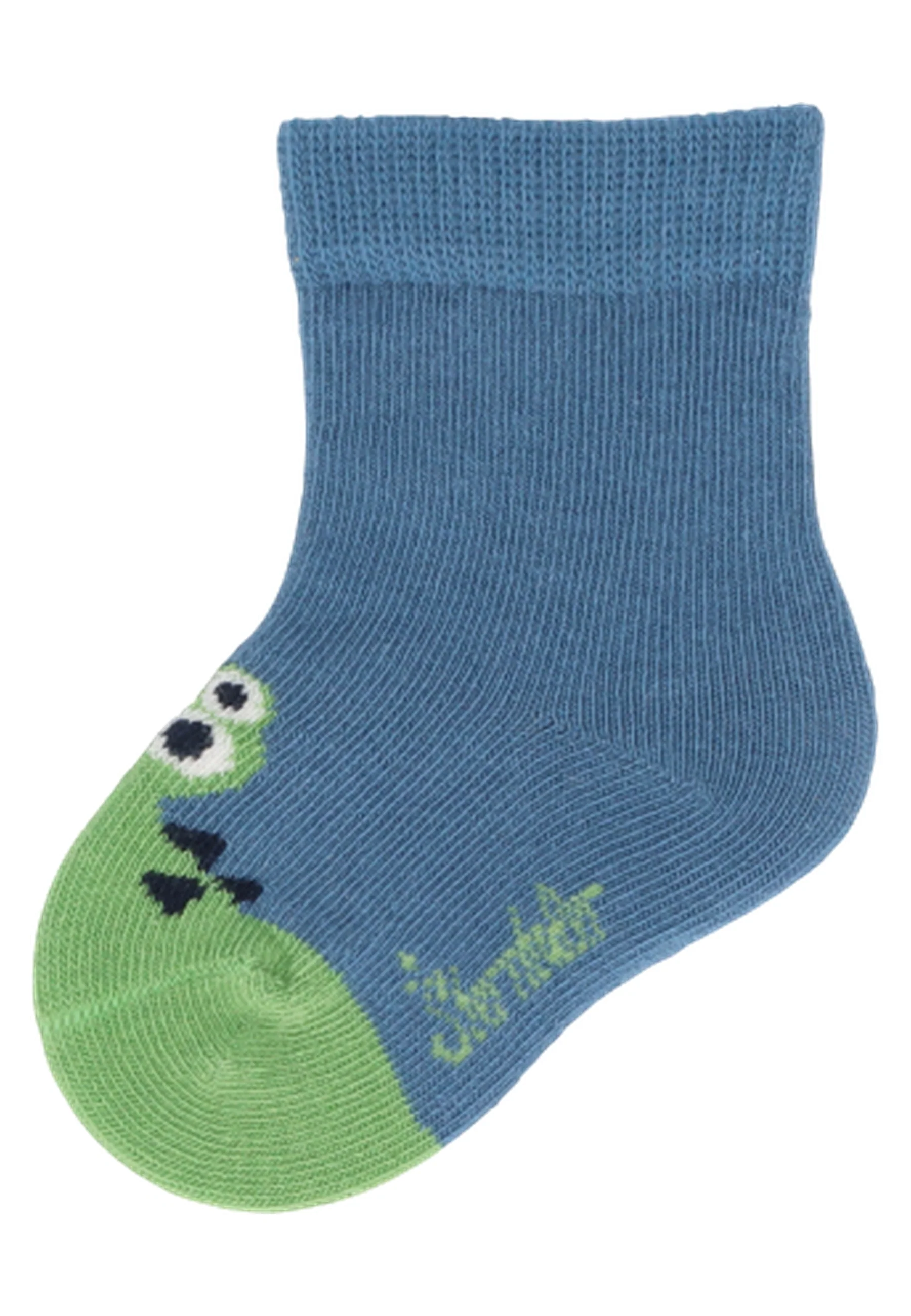 Socken im 3er Pack mit Motiv Löwe in versch. Farben
