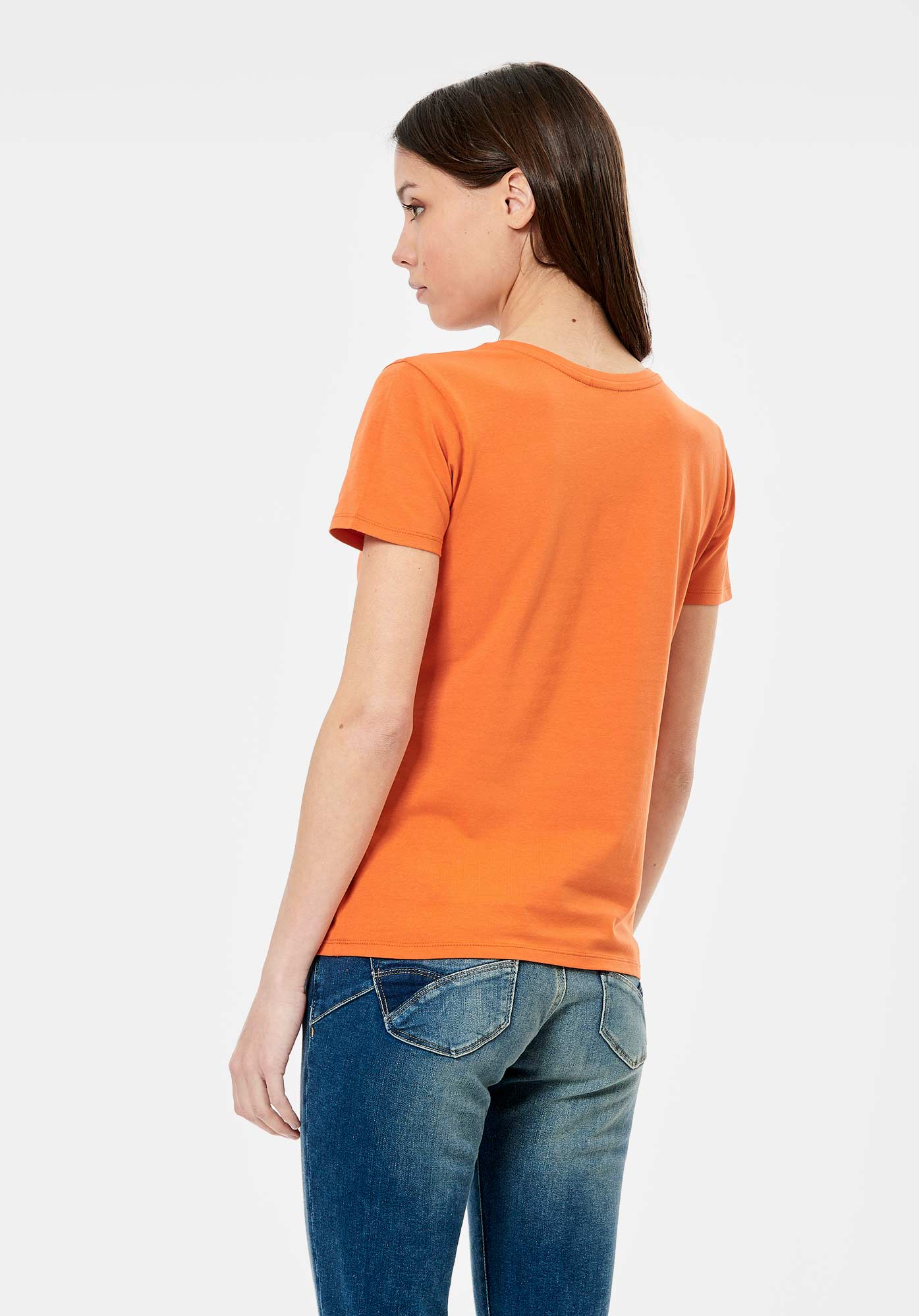 LORIE  T-shirt orange Femme