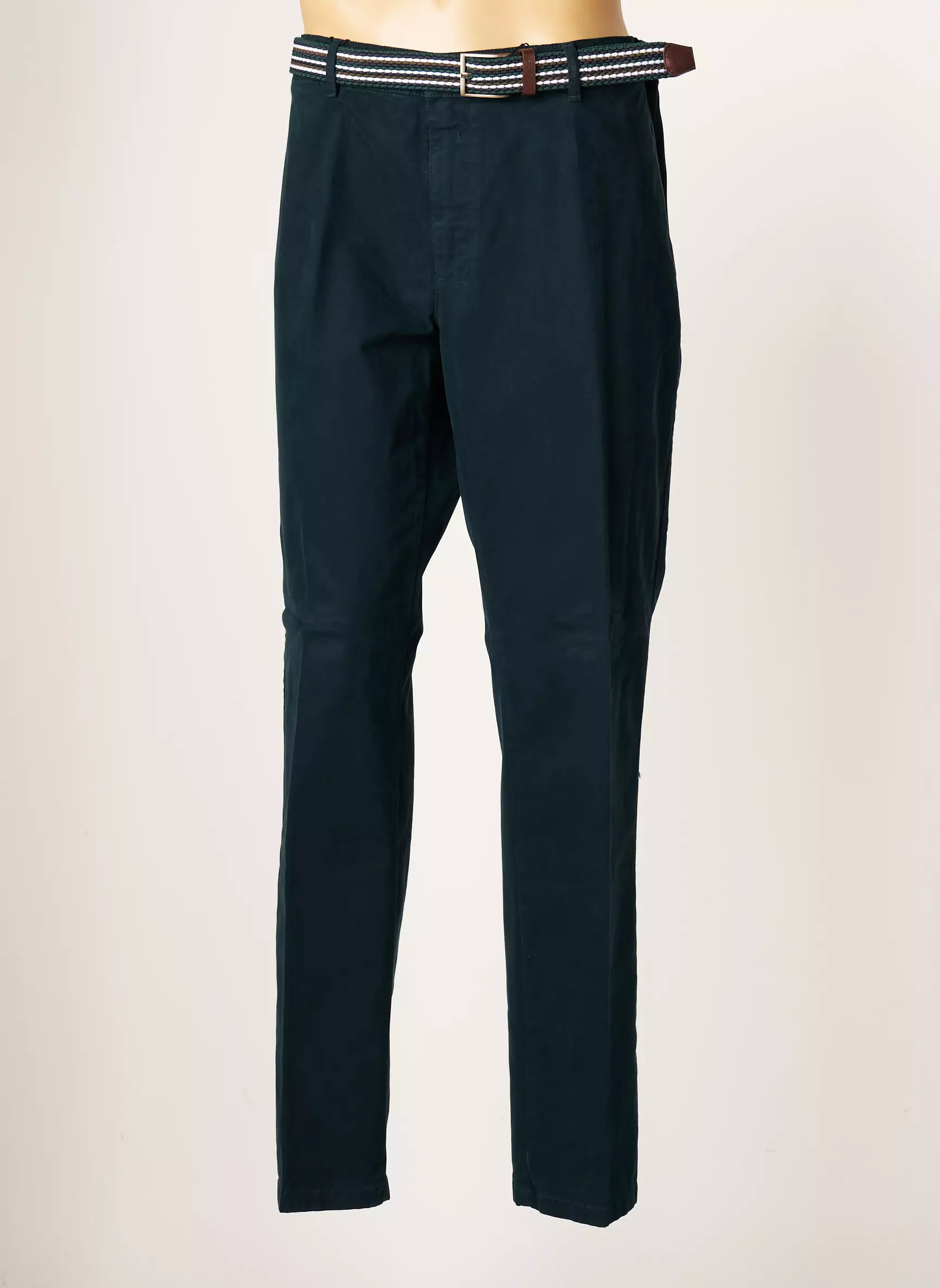 Lcdn Pantalons Chino Homme couleur vert