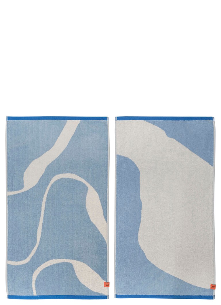 Prosop de baie Mette Ditmer Nova Arte - 500 g/m² - 90 x 50 cm - Set de 2