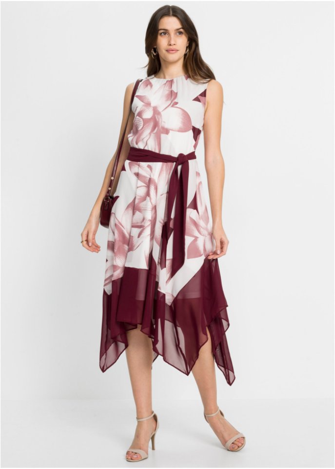 Kleid mit Blüten-Druck